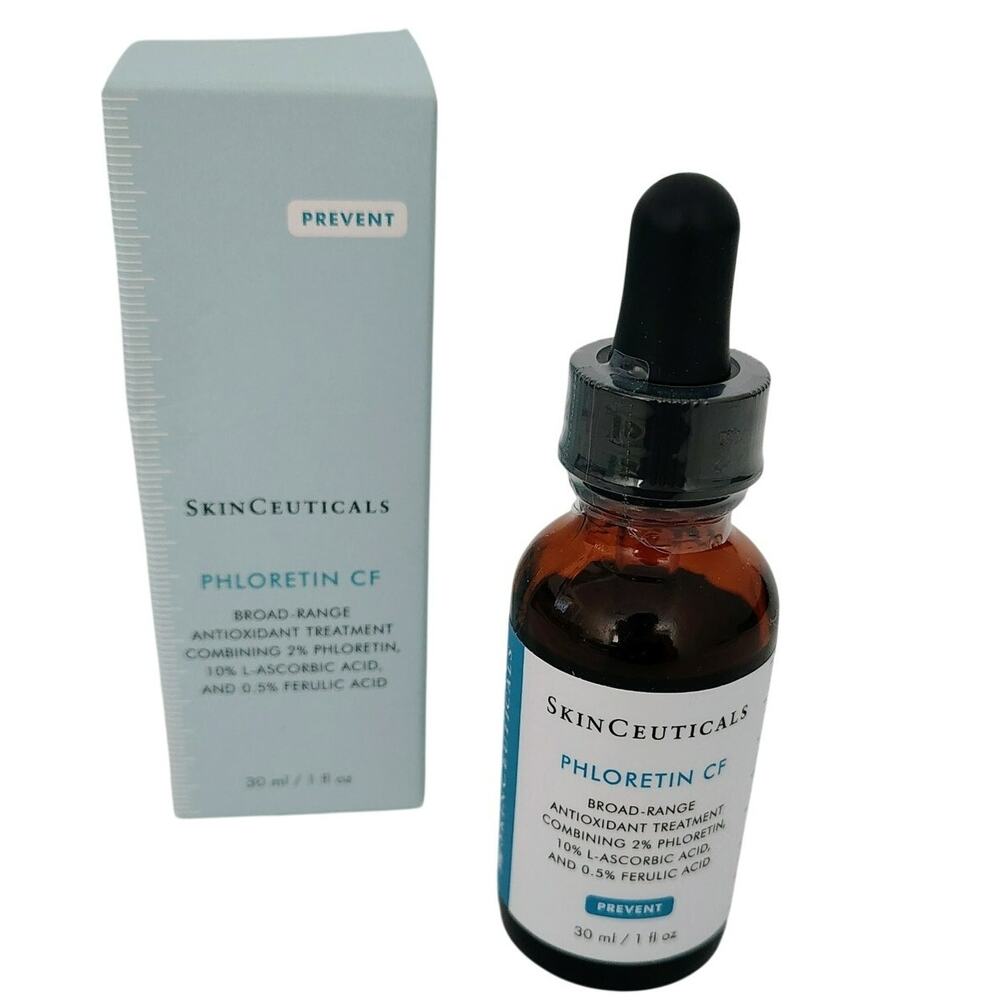 Skinceuticals Phloretin CF Broad Range Anti Oxidant Treatment Serum 1 oz NEW